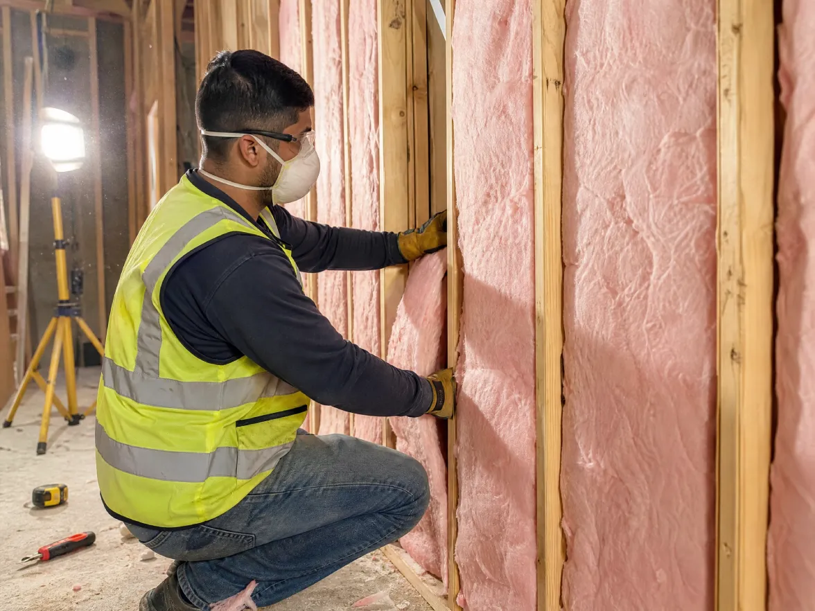 1960s house renovation insulation upgrade step