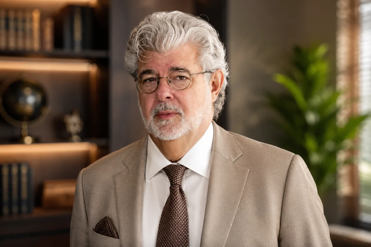 Illustration symbolizing George Lucas's Lucasfilm sale and Disney stock wealth