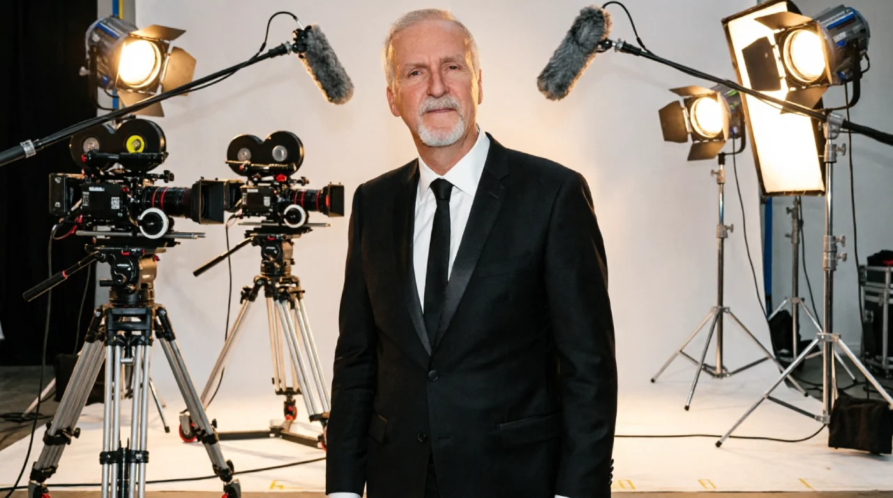Illustration symbolizing James Cameron's Avatar franchise wealth
