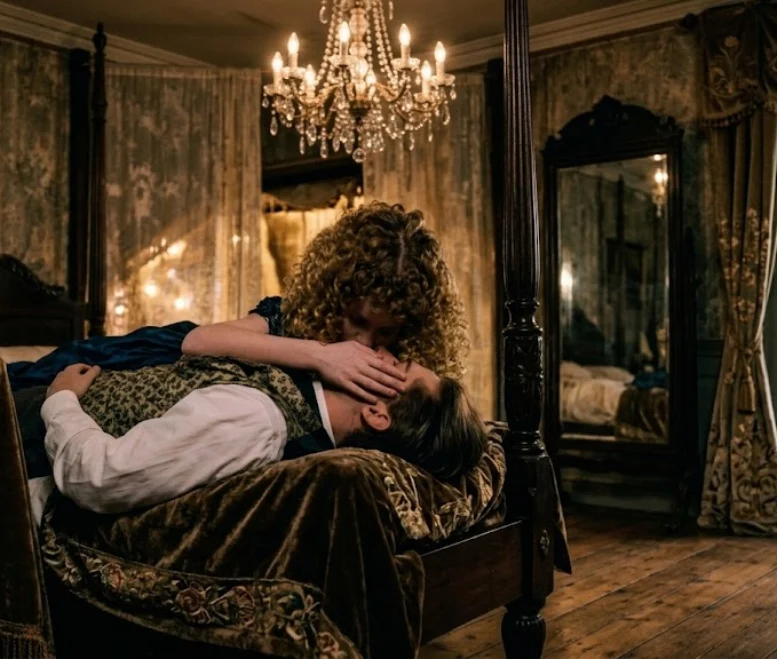 Kirsten Dunst and Brad Pitt in Interview with the Vampire (1994)