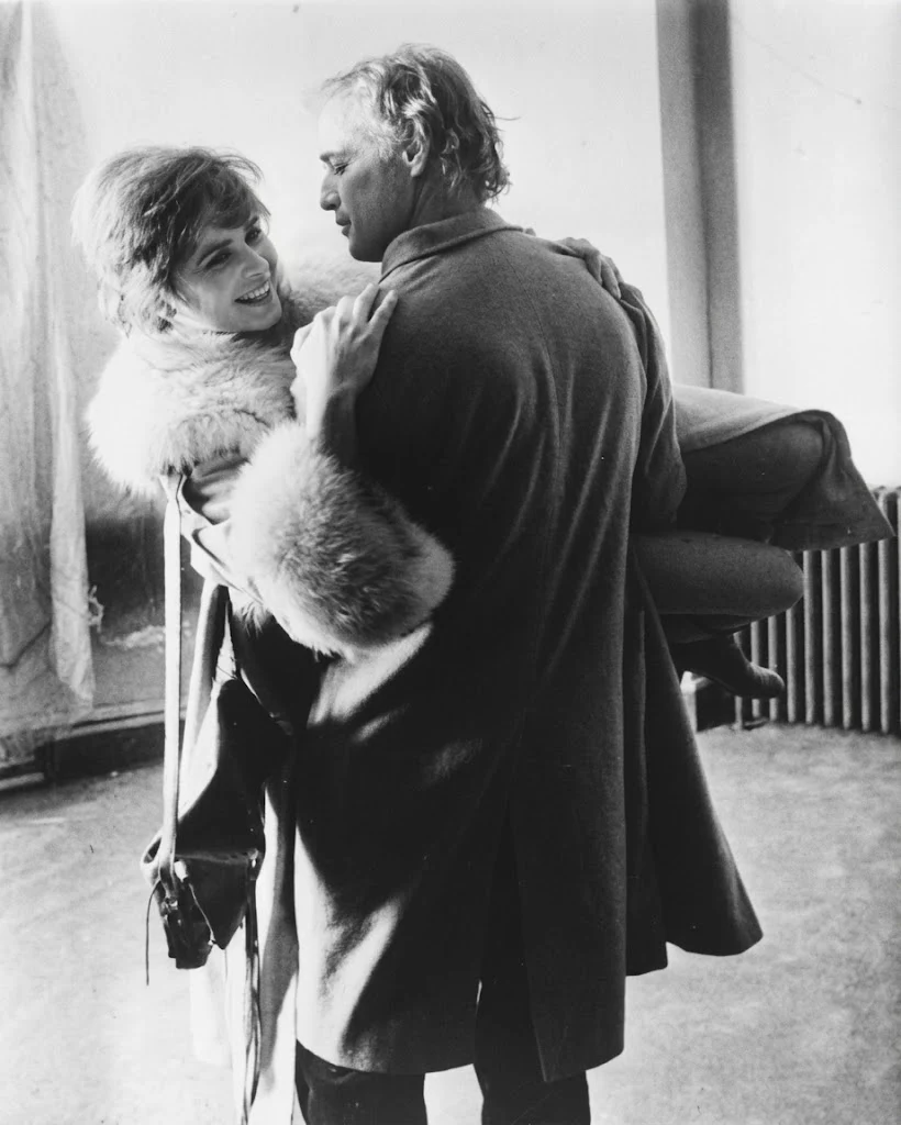 Marlon Brando and Maria Schneider in Last Tango in Paris (1972)