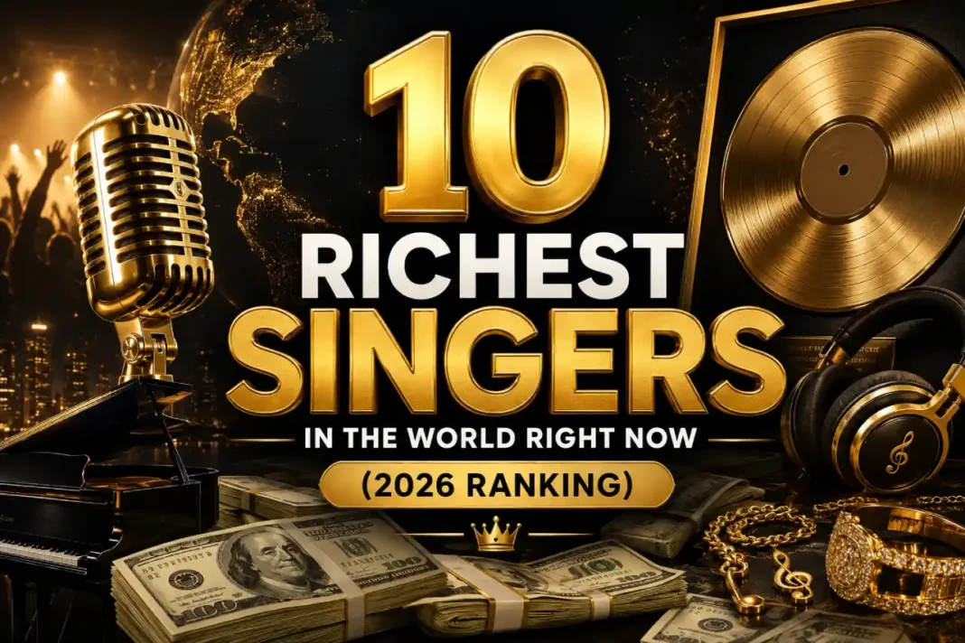 Richest-Singers-2026-Featured-Image Richest singers in the world 2026 ranking — music wealth concept image