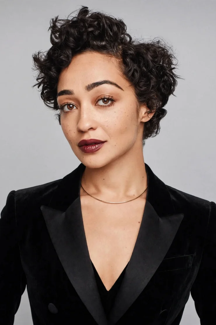 Ruth Negga rocking her signature coily pixie cut