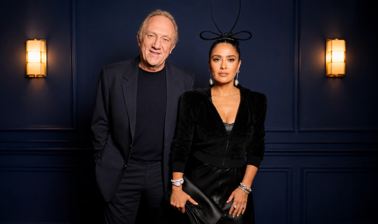 Salma Hayek and François-Henri Pinault combined net worth 2026