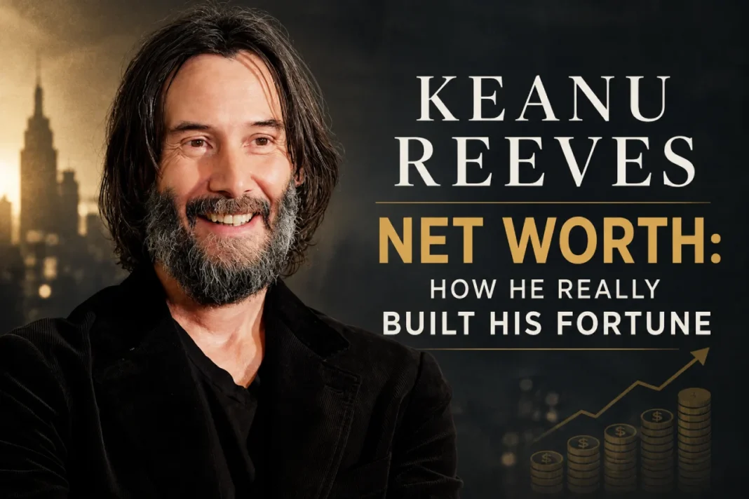 A young Keanu Reeves from his early Hollywood career days, showcasing his classic look and youthful charm.